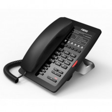 Гостиничный IP телефон Fanvil H3, 2 SIP линии, PoE, без БП, черный