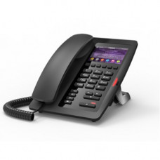 Гостиничный IP телефон Fanvil H5, 2 SIP линии, цветной экран 3,5 дюйма, PoE, черный