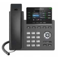 IP телефон Grandstream GRP2613, 3 SIP аккаунта, 6 линий, цветной LCD, PoE, 1Gb порт, 24 вирт. BLF