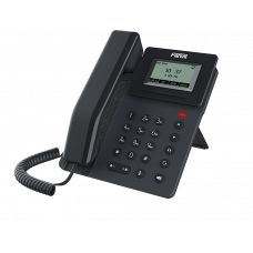 IP телефон Fanvil V50P, 2 SIP линии, монохромный экран 2,3 дюйма, 10/100 Мбит порты, HD-звук, PoE с БП